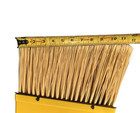 Lightweight Manual Angle Broom Head Only  12-1 2  Bristles   free Shipping  