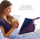 The Book Seat - Aubergine Purple - The Most Comfortable Way To Read  Hands Free 