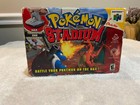Pokemon Stadium N64  Cib  Tested  Good Condition  Damage To Back Of Box