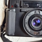 Vintage Nikon L35af Black Bulit-in Flash Compact Point   Shoot 35mm Film Camera