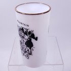 Vintage Hazel Atlas Lookout Mountain Rock City Souvenir Milk Glass Tumbler