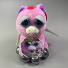 New Fiesty Pets Plush Unicorn Sparkles Rainbowbarf Stuffed Animal Pink
