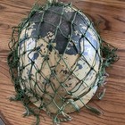 Desert Storm Original Vintage Iraqi Army Military M80 Helmet With Netting straps
