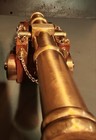 Brass Black Powder Signal Yacht Cannon 13  Barrel Exquisite Detail Stunning 