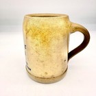 W  rzburger Hofbr  u Arnold s Hofbrau Beer Stein Mug Stoneware Beige Blue 0 5l
