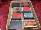  8  1920s Vintage C Battery Eveready Songbird Ray-o-vac Advance Usa Lite Burgess