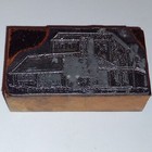 House Image Printers Letterpress Block Vintage Antique 