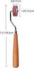 Banltre Rubber Brayer Roller For Printmaking  Ideal 0 4   Log Color 