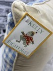 Kelly Rightsell Needlepoint Frog Pillow 12    X 12    Nwt