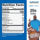 Nutricost Whey Protein Concentrate Powder  shaq s Double Double Chocolate  2lbs