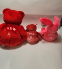 Bammers Set Of 3 Jd Drew  8  2-8in 1-14in Plush
