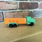 Vintage Truck Pez Dispenser - Red   Green- No Feet - Made In Slovenia 