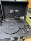 Victrola Vintage 3-speed Bluetooth Portable Suitcase Record Player With Speakers