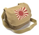 Ww2 Japanese Haversack Zatsumo With Rising Sun Flag Musette Bag