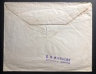 1912 Jerusalem Palestine German Post Office Cover To Consulate Lubeck Germany