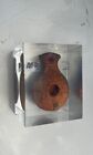 Coa Byzantine Oil Lamp Antiquities 600-640 Ad Sealed Terracotta