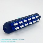 24f Fiber Optical Adapter Panel 12 Lc Duplex Sm Compatible Corning Cch-cp24-a9