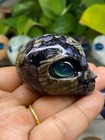 1pc Natural Llanite Quartz Carved Alien Skull Crystal Reiki Healing Gem Gift