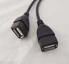10x Usb 2 0 A Male To 2 Dual Usb Female Y Splitter Hub Power Cord Adapter Cable