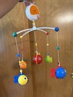 Baby Crib Mobile Fish Colorful Rotates Plays Music 