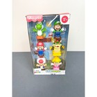 Super Mario 6-pk Little People Nintendo Fisher Price My Mario New