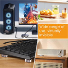 Rubber Feet For Cutting Board  20pcs Rubber Bumpers Self Adhesive  Clear Rubber 