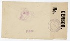 P103 42 British Honduras 1918 Registered Censored Corozal War Stamp Cover