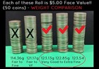 One Roll Of 50 Mercury Dimes  5 Face Value 90   junk  Silver Better Grades