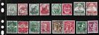 Postmarks  Third Reich Germany Stamp Collection With 15  Sets 1934-1939    2320