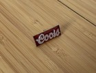 Vintage Coors Beer Enamel Lapel Pin - Rectangle - Hat tie Pin - Quick Shipping