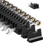 40x Magnetic Modular Wrench Organizer Compact Tool Storage Slots Hold Tools Sae