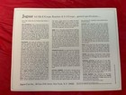 1965 Jaguar  4 2 Xk-e   2 2  - Original Car Dealer Sales Brochure   Catalog