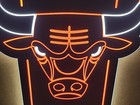 Michelob Ultra Beer Chicago Bulls Basketball Led Light Up Sign Sports Bar Jordan
