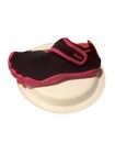 Racqua Slip-on Water Shoes Youth Kids Sz 1 Black Pink Quick Dry Lightweight Aqua