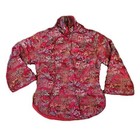 Chinese Traditional Frog Button Jacket Children s Girl s Xl Embroidered Satin