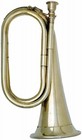 Bugle Brass Military Army Cavalry Style Horn With Free Hard Case And Mouthpiece