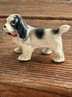 Antique Hubley Style Mini  Cast Iron Springer Spaniel Dog Figurine Paperweight