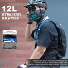 Hydration Pack Backpack With 2 5l Water Bladder 12l Waterproof Hydration Back   