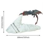3d Dragon Led Night Light Usb Rechargeable Table Lamp Bedroom Decor