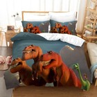 3d Dinosaur Quilt Duvet Doona Cover Set Bedding Soft Pillow Case Single King Bed