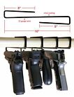 Pack Of 5  Handgun Pistol Hanger Rack Safe  Shelf Gun Hangers Storage Rack