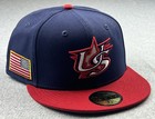 New Era 2026 Team Usa World Baseball Classic 59fifty Fitted Hat Navy red 7 5 8