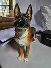 Vintage Rare Goebel 1973 Standing German Shepherd Dog Figurine Signed By Artist
