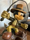Brand New Indiana Jones Disney Parks Mickey Mouse Figurine Mint In Box W idol