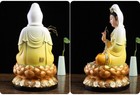 11 8  Buddhism Guan Yin Bodhisattva Buddha Home Protection Feng Shui Statue
