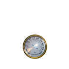 Quality Importers Large Analog Hygrometer  Gold