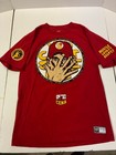 Wwe John Cena Authentic Wear  Shirt Medium - Red Tshirt 11yrs Logo Double Sided