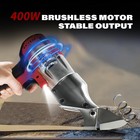 Cordless Sheet Metal Shear For Milwaukee 18v Battery  Brushless Electric Meta   