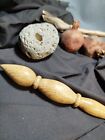 Handmade Supported Spindle     Wooden Drop Spindle For Spinning Wool  Gift
