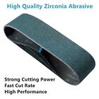 3x Sanding Belts 6x48  Zirconia Metal Grinding Sander Belt 24 36 60 100 120 Grit